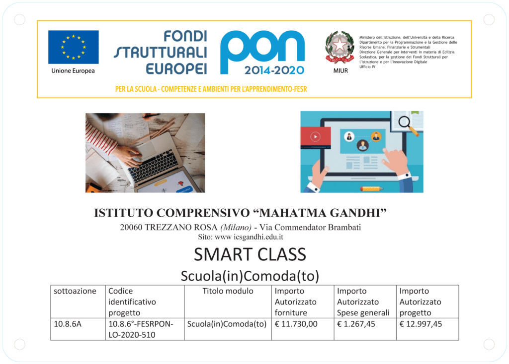 PON 13.1.5A-FESRPON-LO-2022-314 Ambienti didattici innovativi per le scuole dell'infanzia